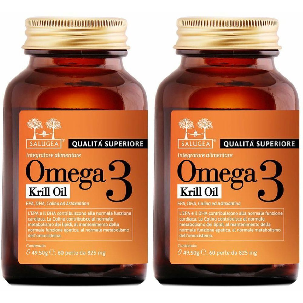 Salugea Omega 3 Krill Oil Perle Set da 2