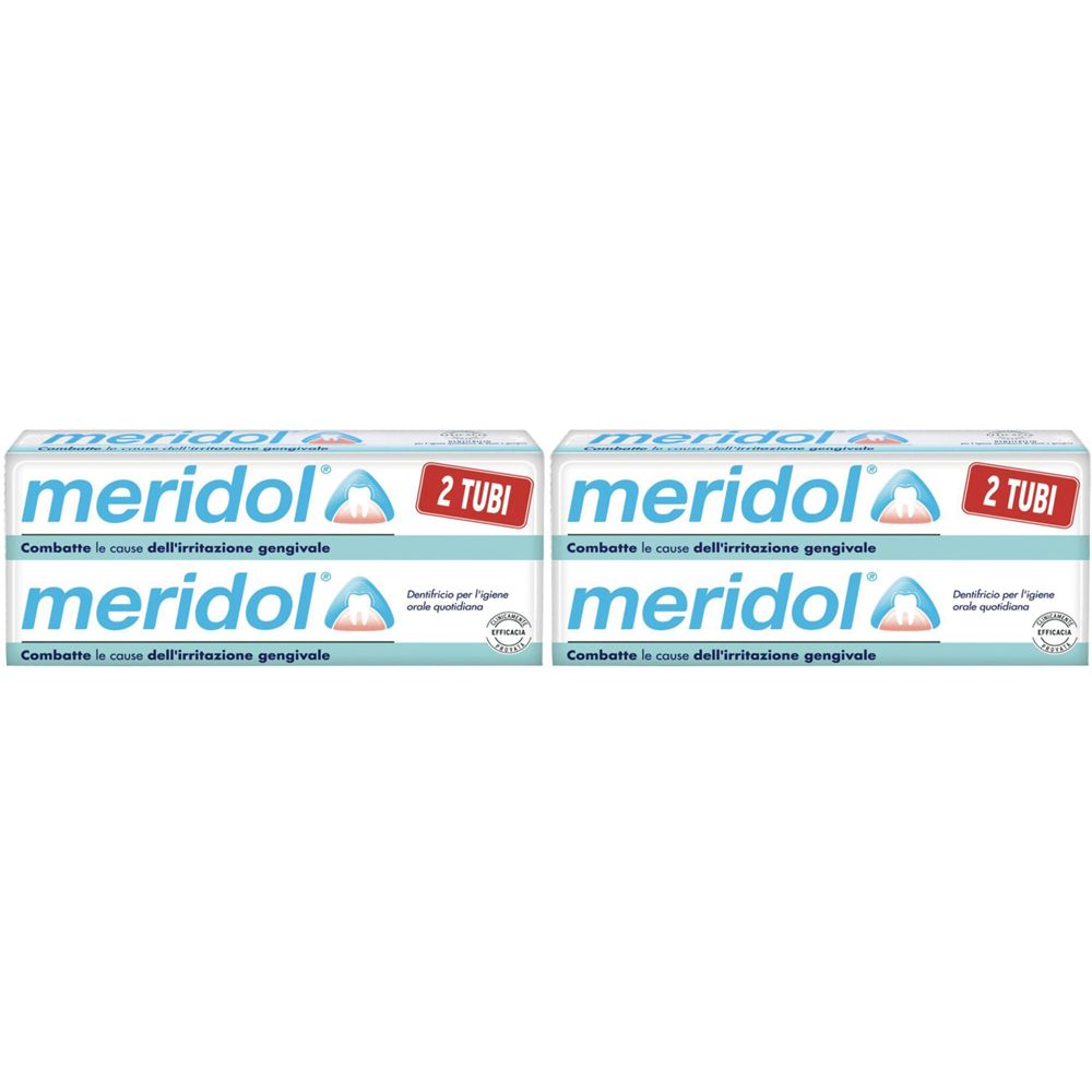 Meridol® Dentifricio Protezione Gengive 2 Tubi Set da 2