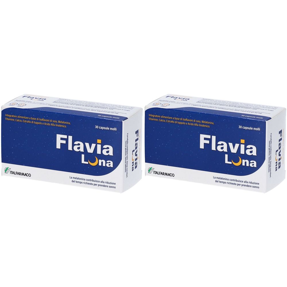 Italfarmaco Flavia Luna Capsule Molli Set da 2