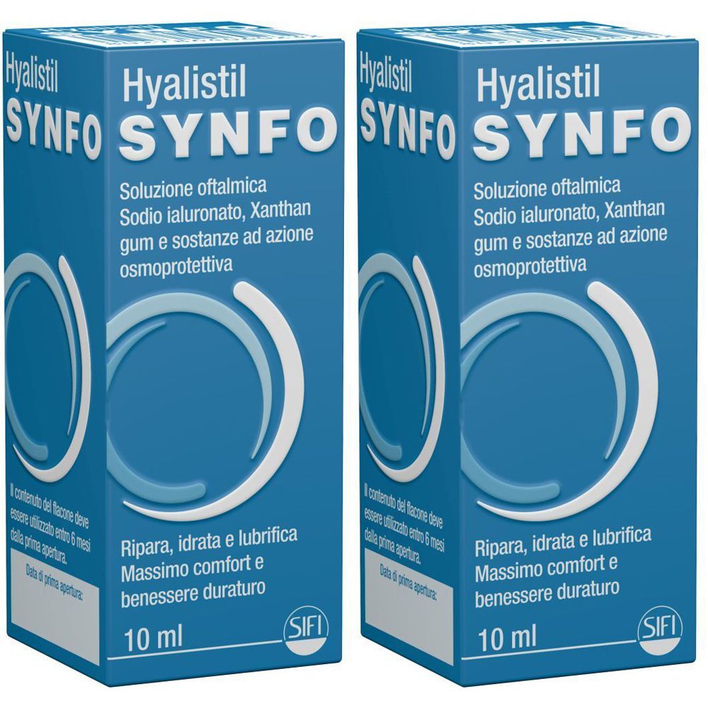 SIFI	Hyalistil Synfo Soluzione Oftalmica Set da 2