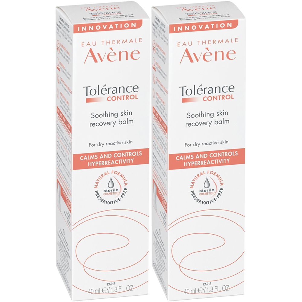 Avène Tolerance Control Balsamo Lenitivo Riequilibrante Set da 2