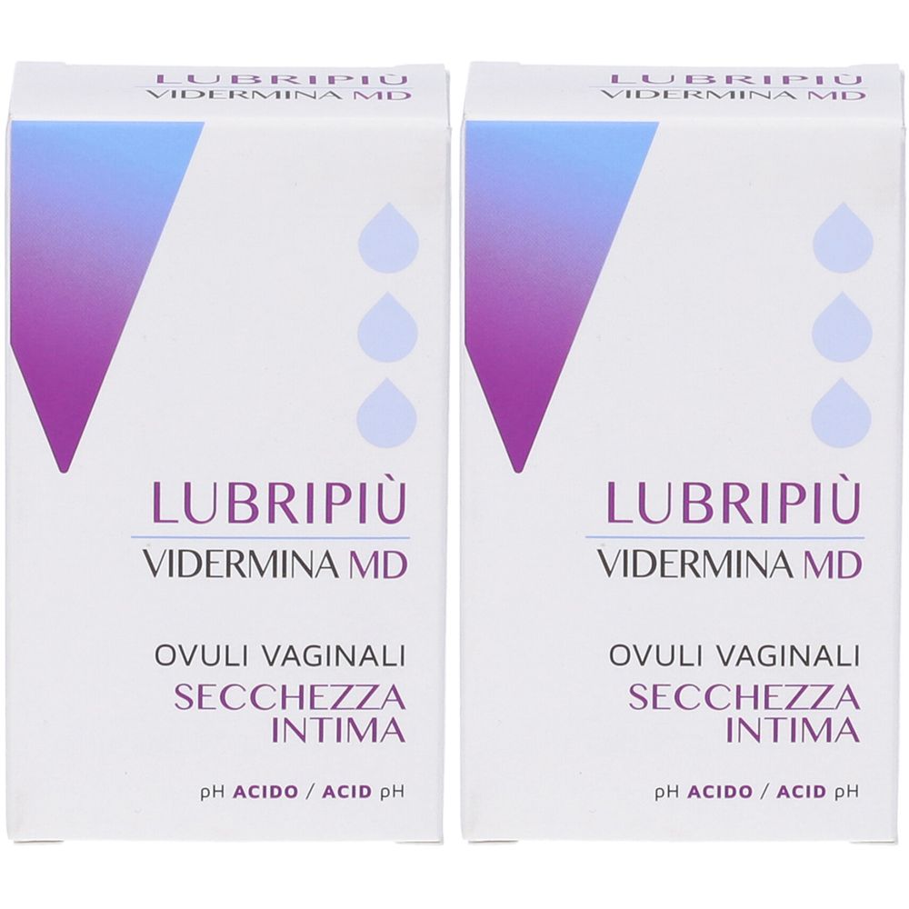 Vidermina Lubripiù Ovuli Vaginali