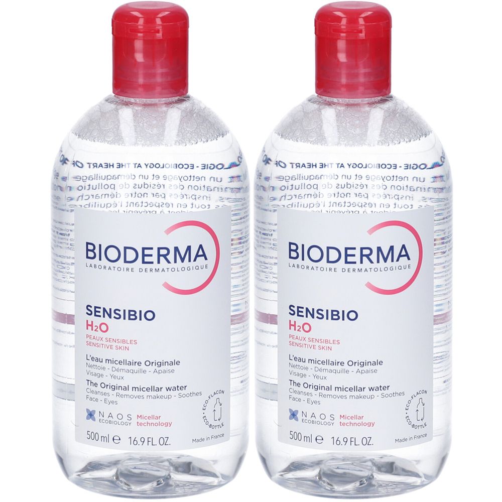 BIODERMA Sensibio H2O acqua micellare struccante Set da 2