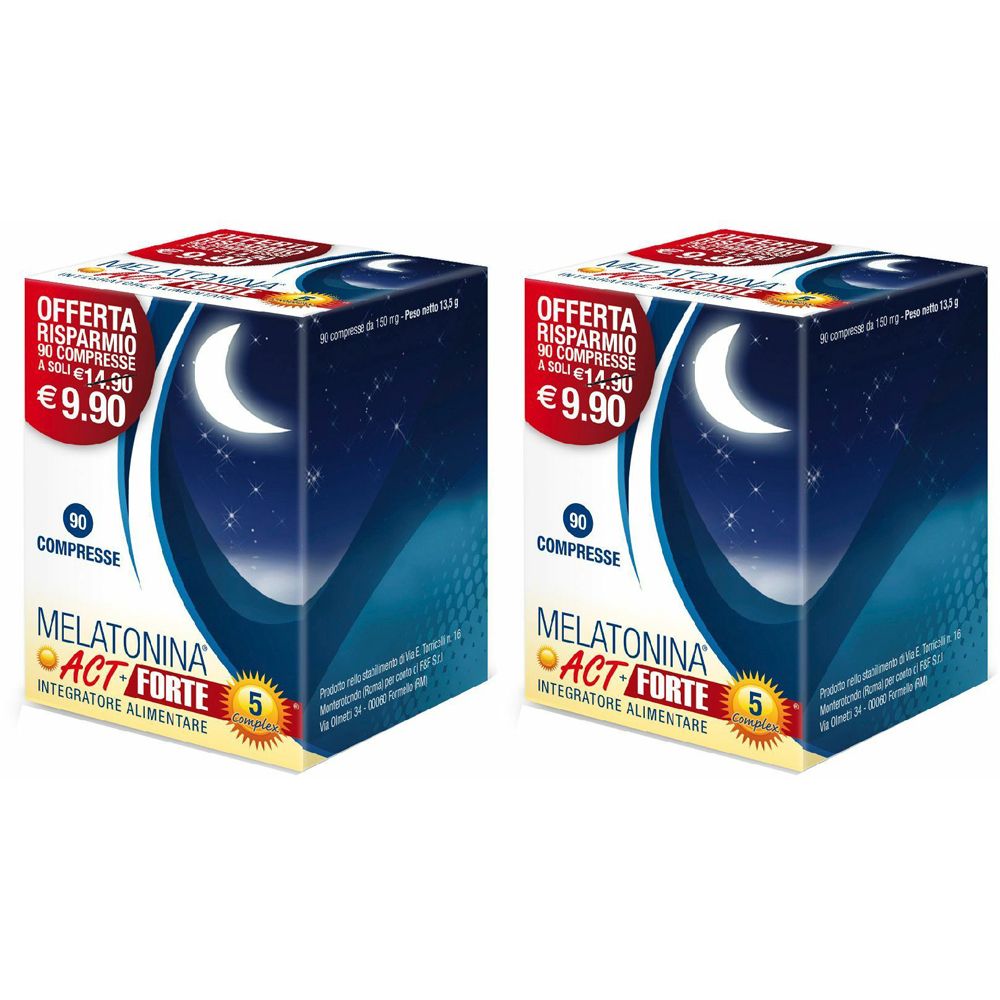 Melatonina® Act - Forte 5 Complex Set da 2