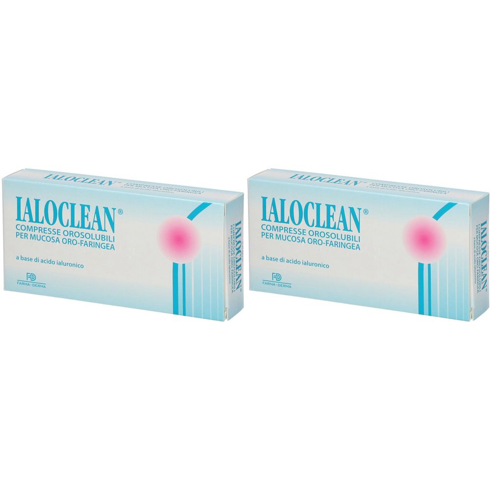 Ialoclean® Compresse Orosolubili Set da 2