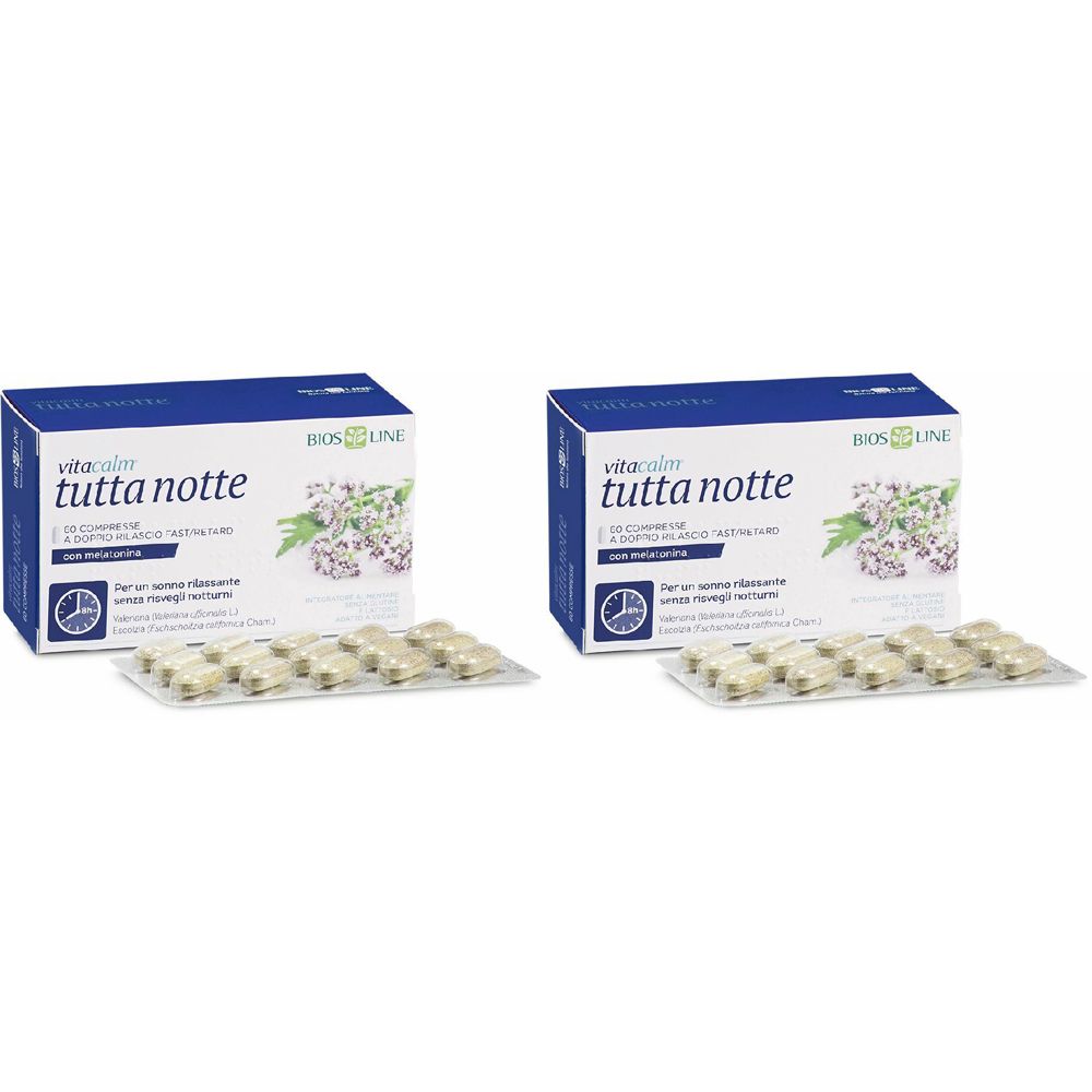 BIOS LINE Vitacalm® Tutta Notte Set da 2