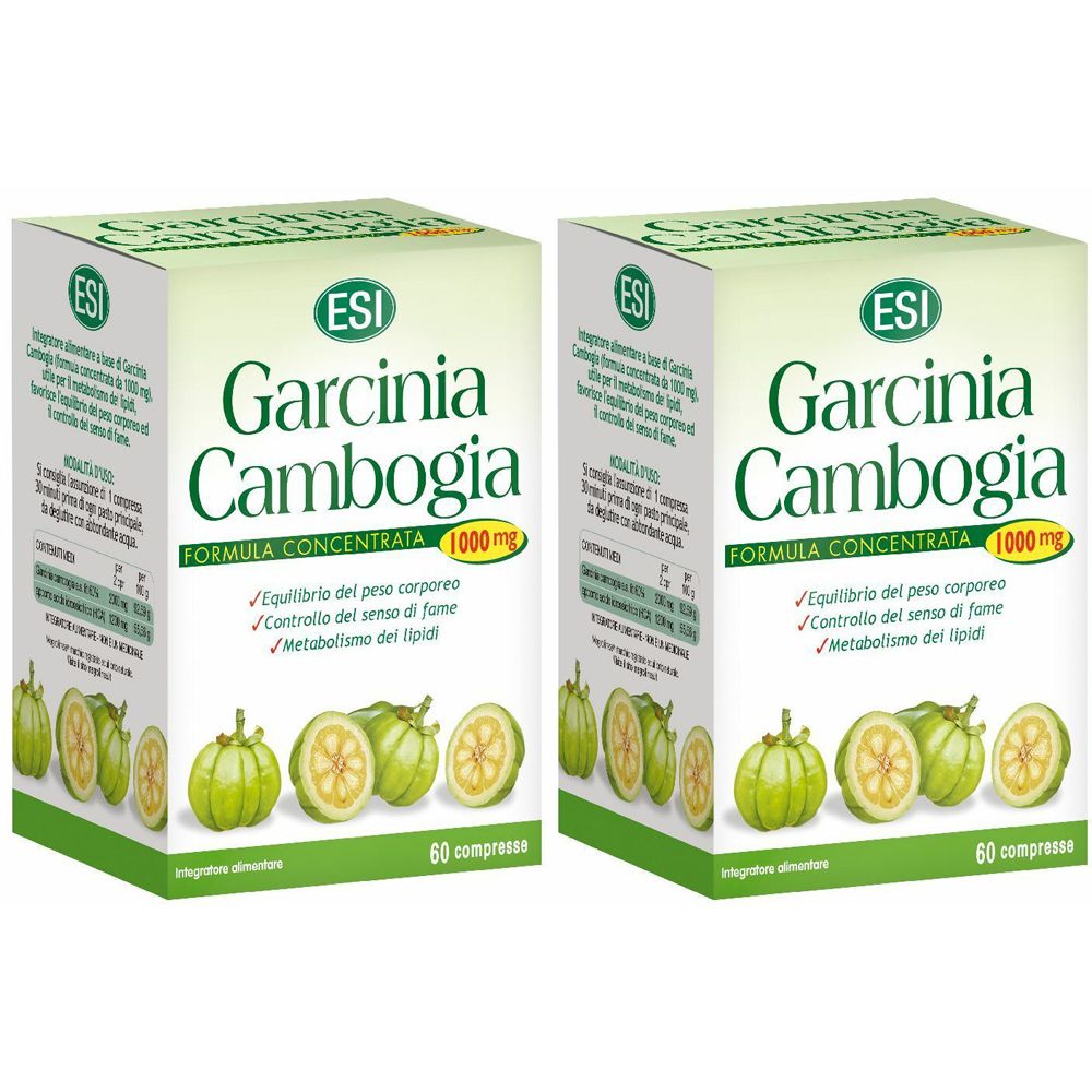 ESI Garcinia Cambogia 1000 mg Set da 2