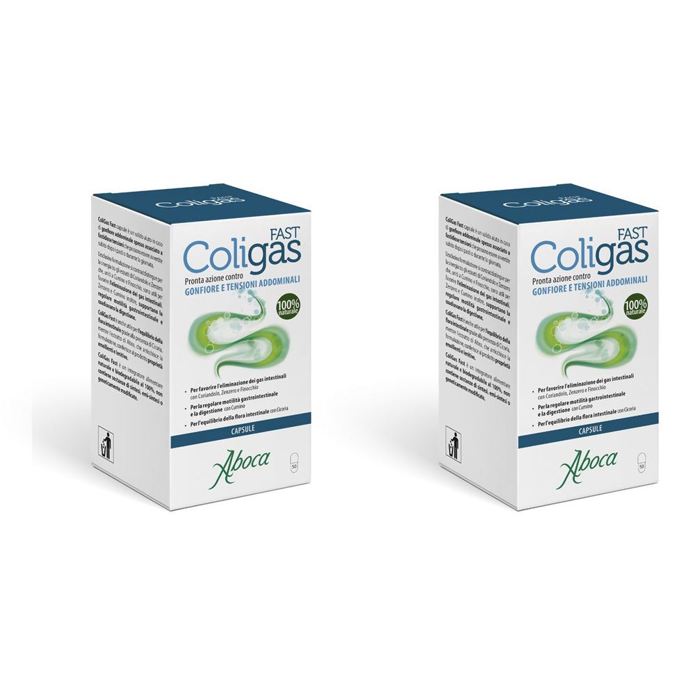 Aboca Coligas Fast Capsule Set da 2