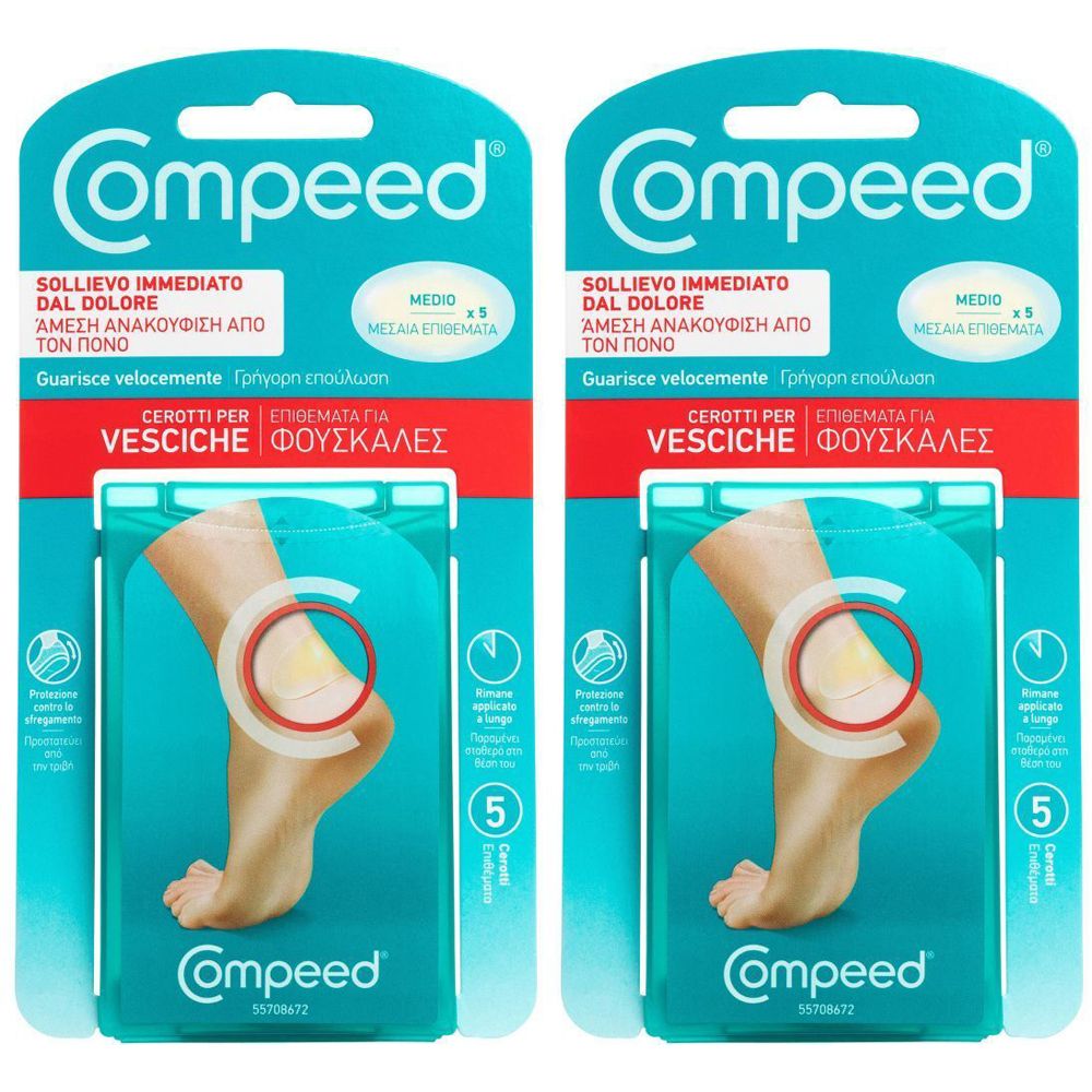 COMPEED® Cerotti per Vesciche Medio Set da 2