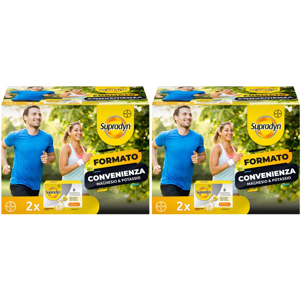 Supradyn Magnesio e Potassio Integratore Bustine Edizione Limitata Set da 2