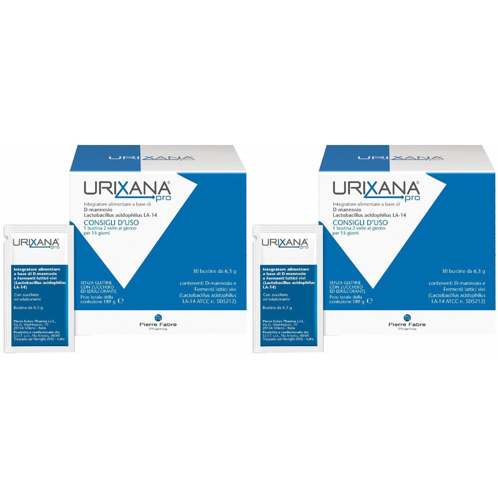 Perre Fabre Pharma Urixana Pro Bustine Set da 2