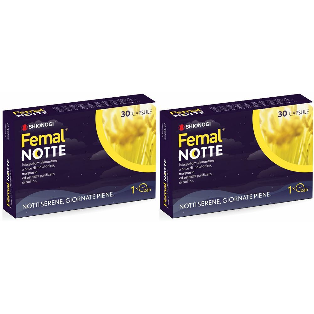 Shionogi Femal Notte Capsule Set da 2