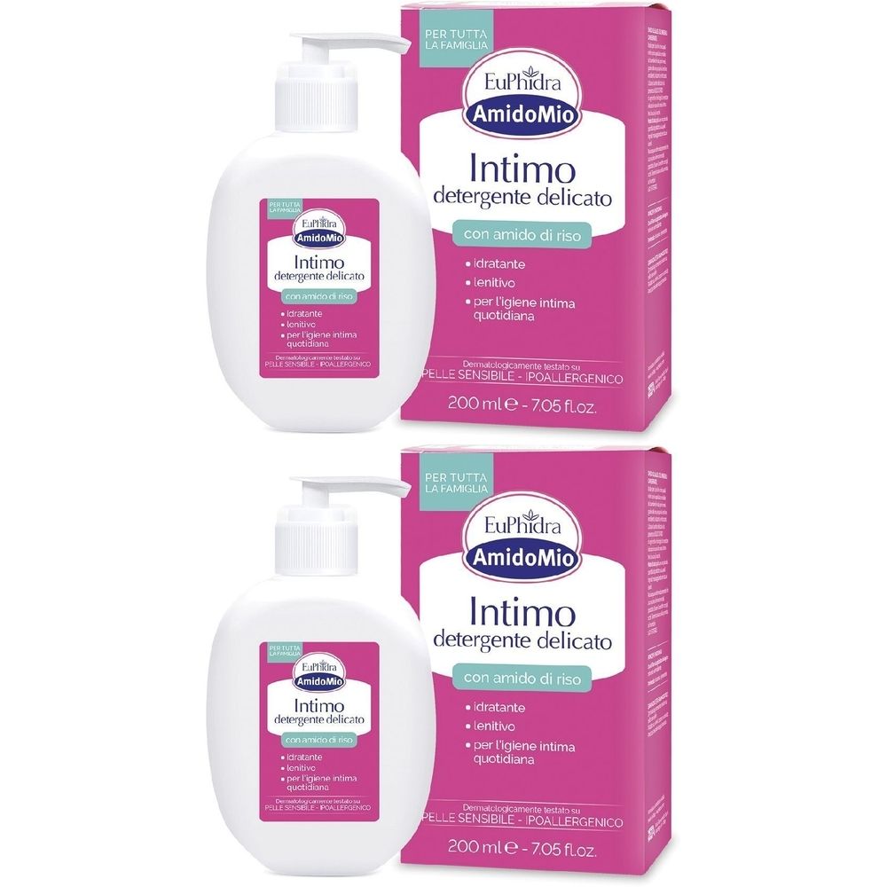 EuPhidra AmidoMio Intimo Detergente Delicato Set da 2
