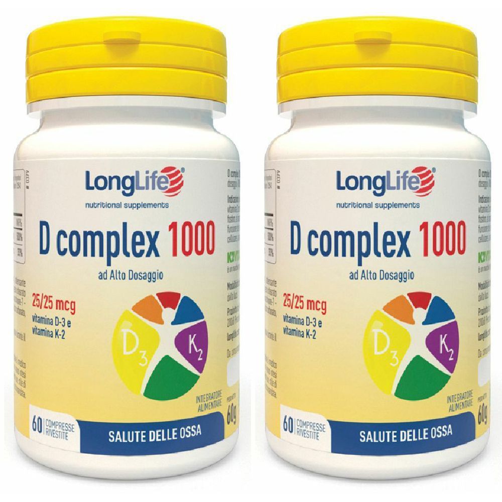 LongLife® D Complex 1000 Set da 2