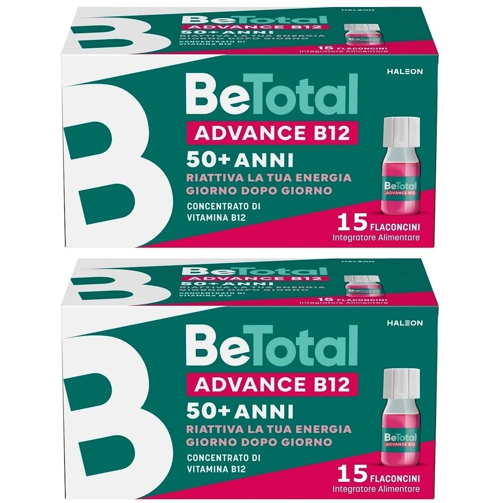 Be Total Integratore Alimentare di Vitamina B12 Set da 2