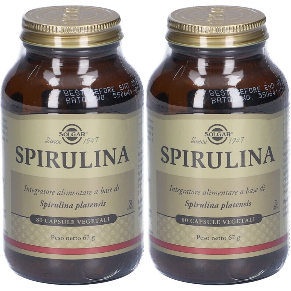 SOLGAR® Spirulina Set da 2
