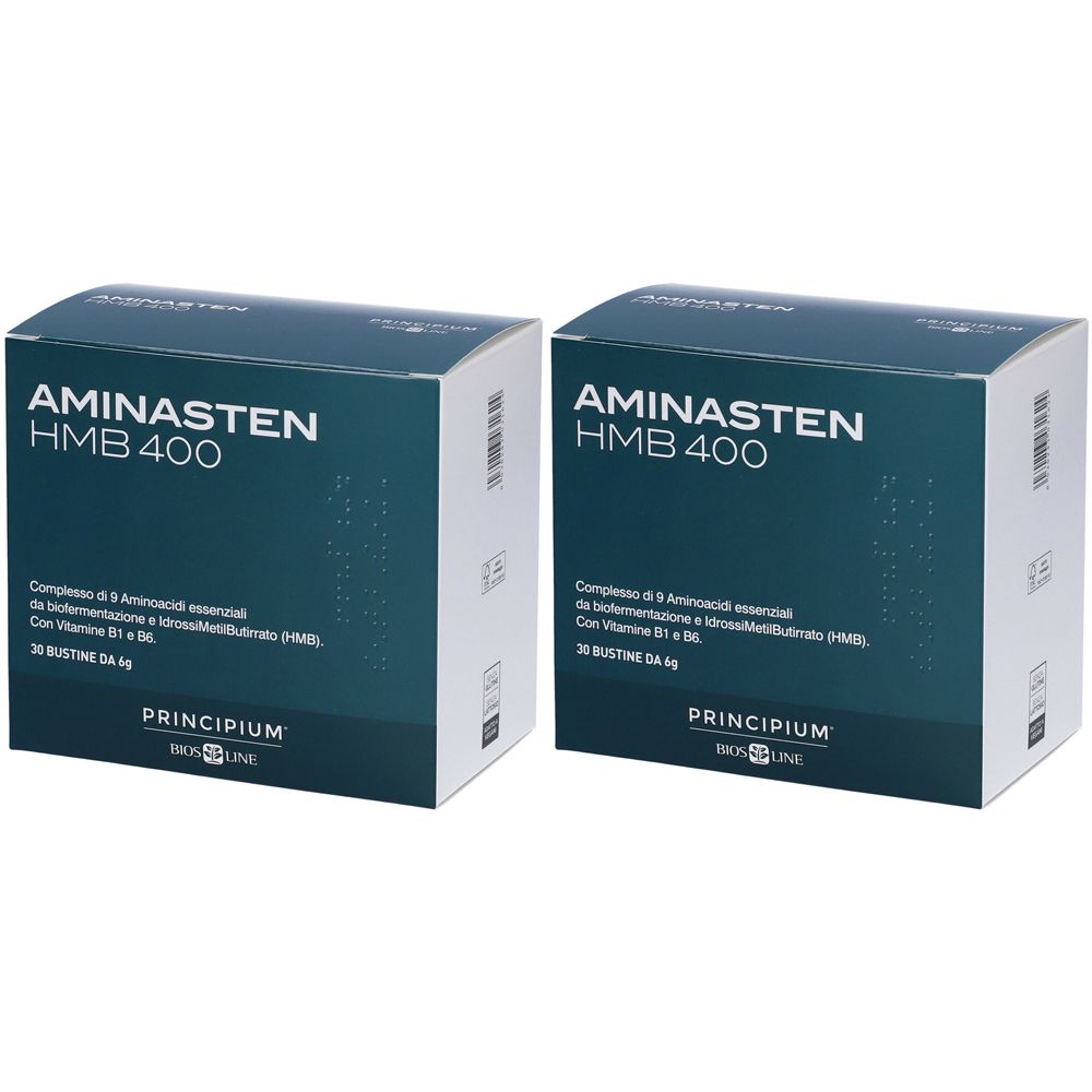 BIOSLINE Aminasten Hmb 400 Set da 2
