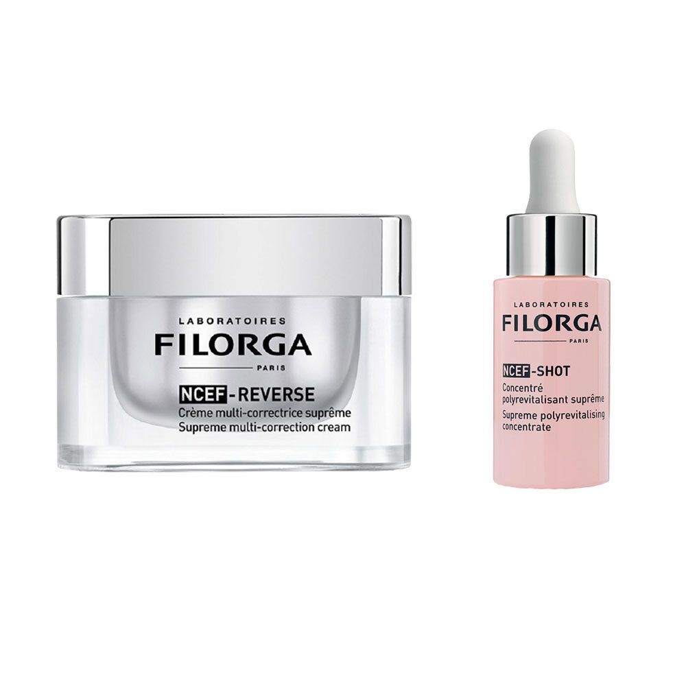 FILORGA Set NCEF-REVERSE® + NCEF-SHOT Concentrato Rivitalizzante Supremo