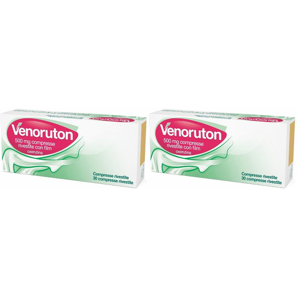 Venoruton 500 mg Compresse Rivestite Set da 2