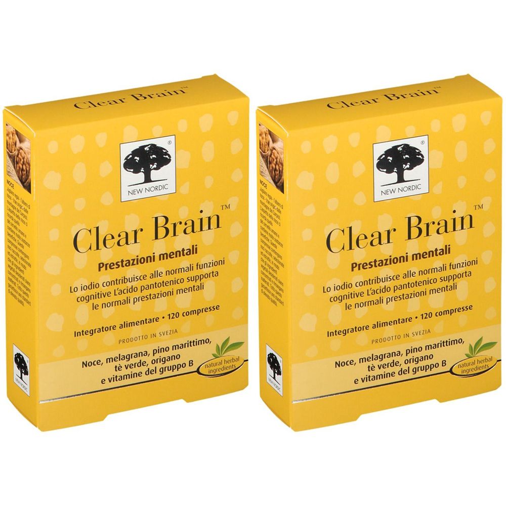 NEW NORDIC® Clear Brain™ Set da 2