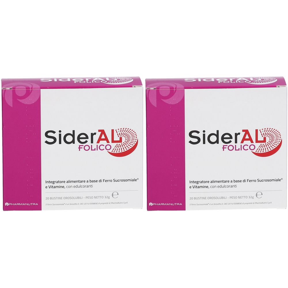 Sideral Folico 30 mg Set da 2