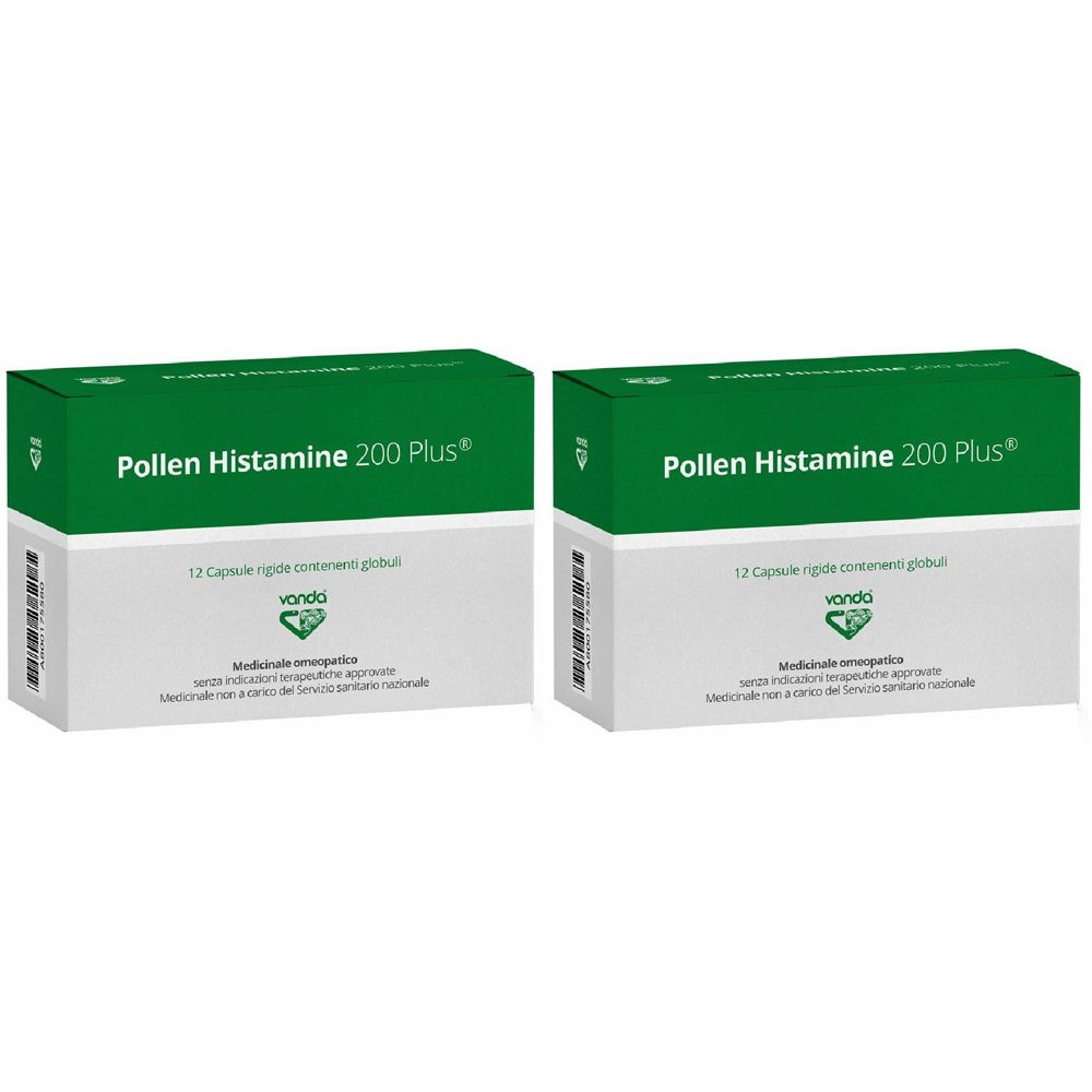 VANDA® Omeopatici Pollen® Histamine 200 Plus® Set da 2