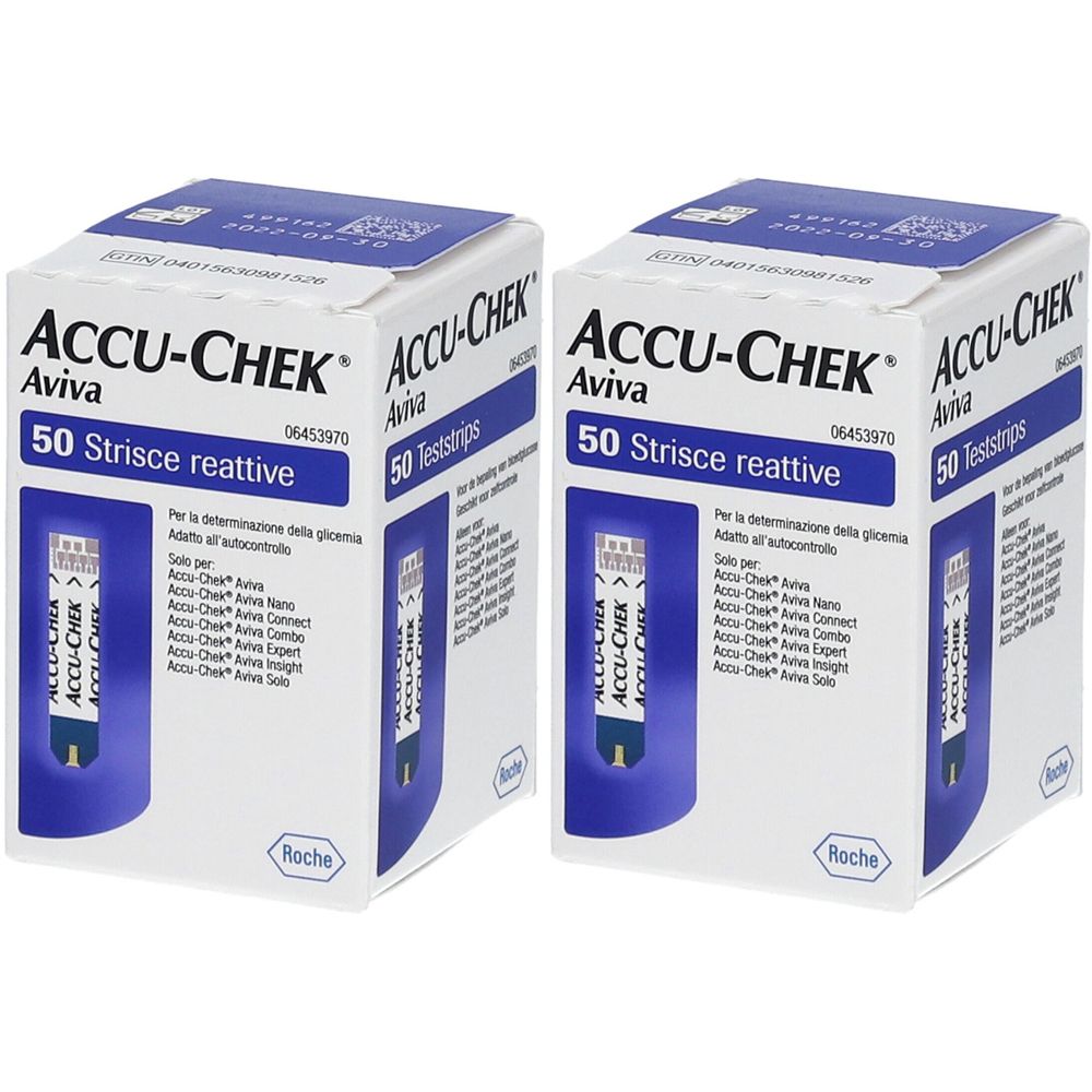 ACCU-CHEK® Aviva Strisce