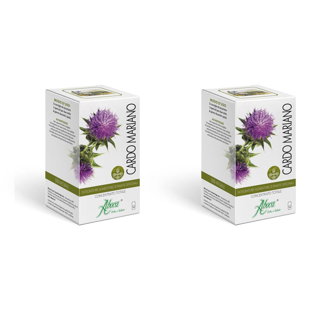 Aboca® Cardo Mariano Concentrato Totale Set da 2