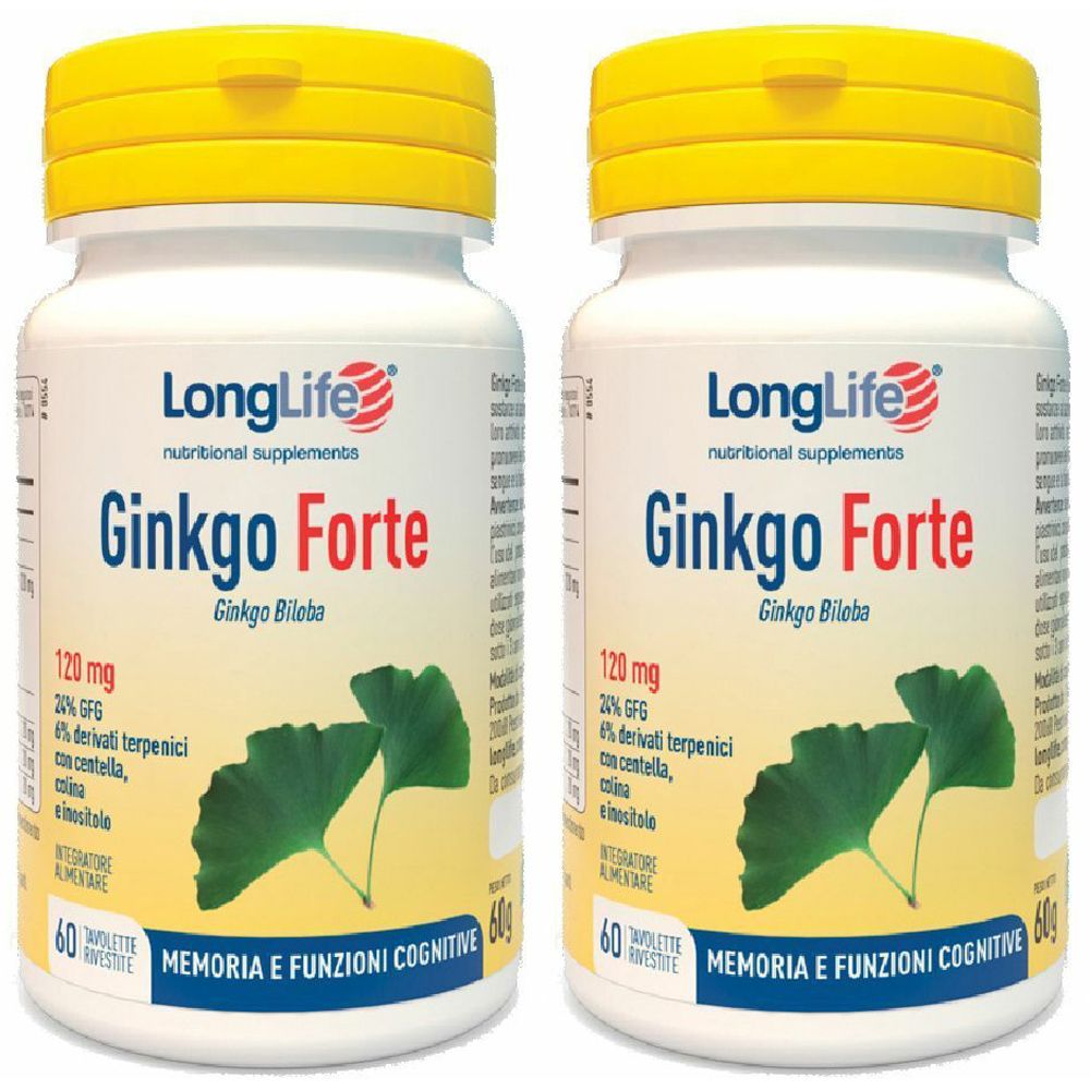 LongLife® Ginkgo Forte Set da 2