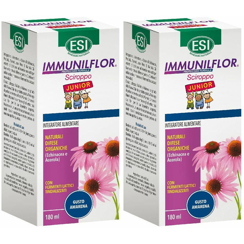 ESI IMMUNIFLOR® Sciroppo Junior Set da 2