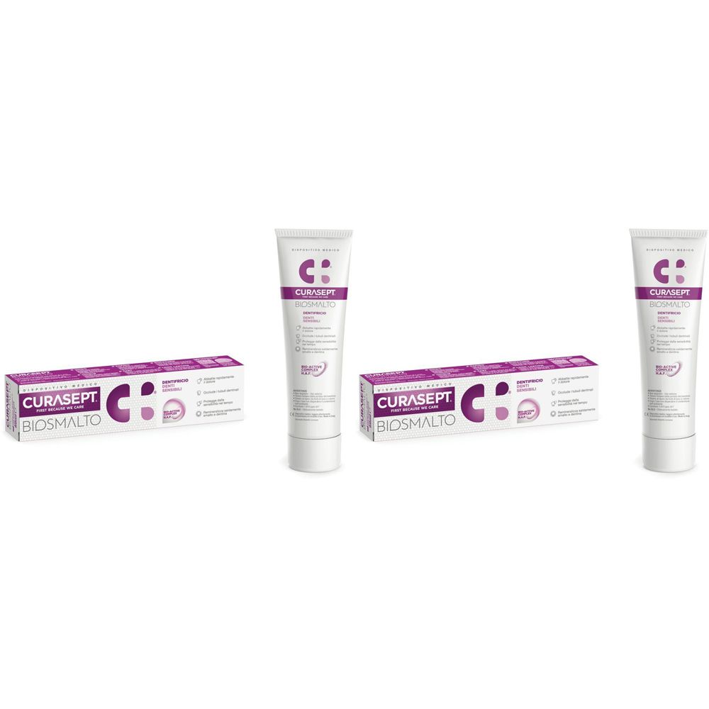 CURASEPT® BIosmalto Denti Sensibili Set da 2