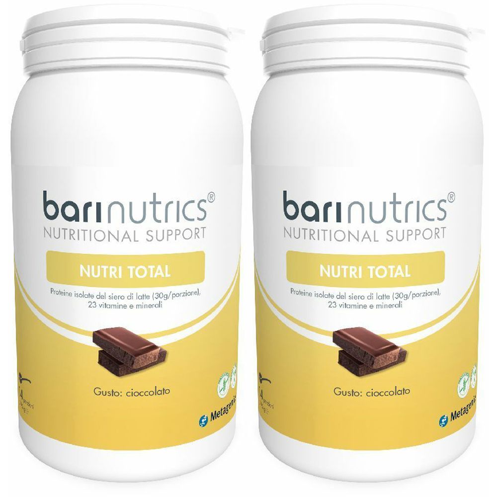 Metagenics™ BariNutrics® Nutri Total Chocolate Set da 2