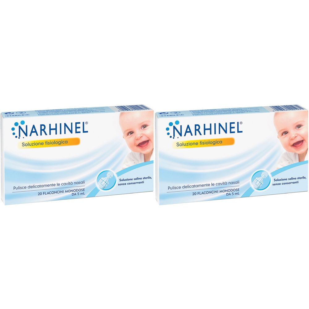 Narhinel Soluzione Fisiologica Set da 2