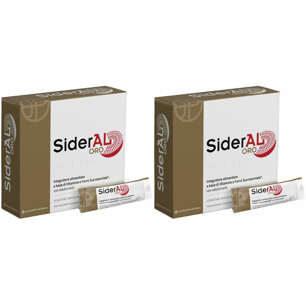 Junia Pharma SiderAL® Oro 14 Set da 2