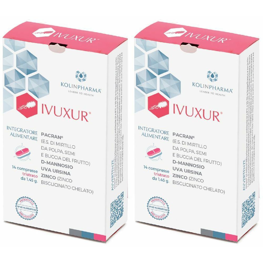 KolinPharma Ivuxur Compresse Set da 2