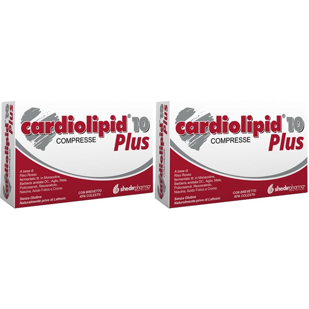 Cardiolipid 10 Plus 30 Compresse Set da 2