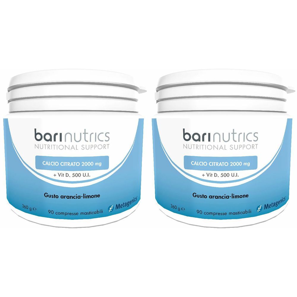 Metagenics™ BariNutrics Calcio Citrato Set da 2