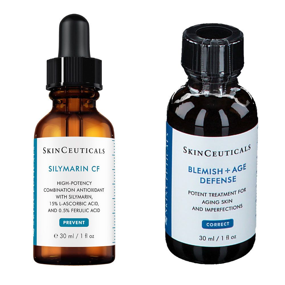 SkinCeuticals Set Silymarin CF Siero Antiossidante con Vitamina C Idea