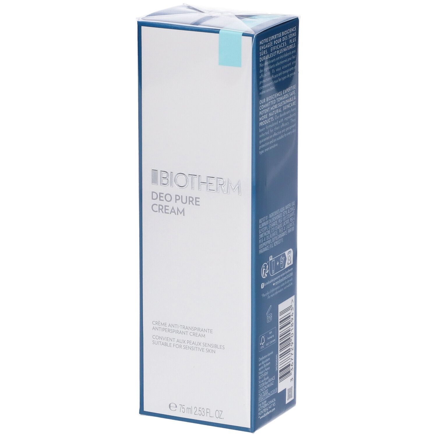 Biotherm Deo Pure Crema 75 Ml - Immagine 10
