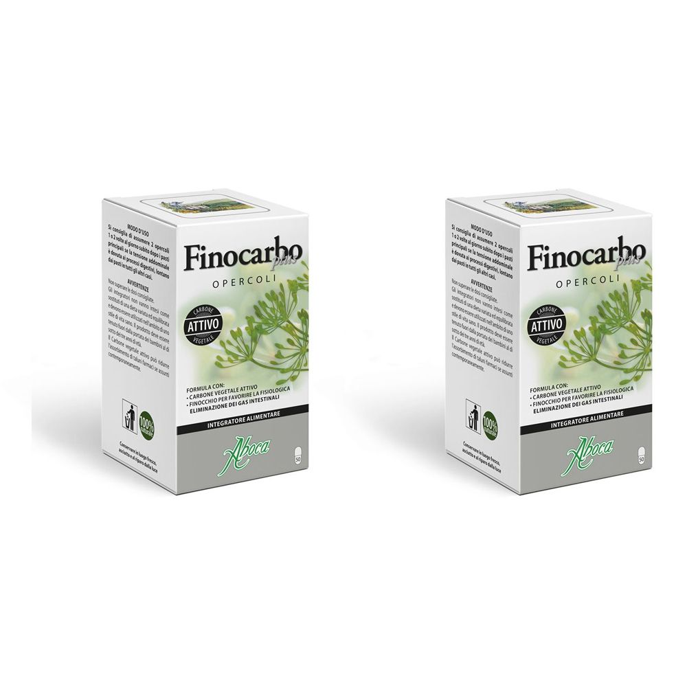 Aboca Finocarbo Plus Opercoli Set da 2