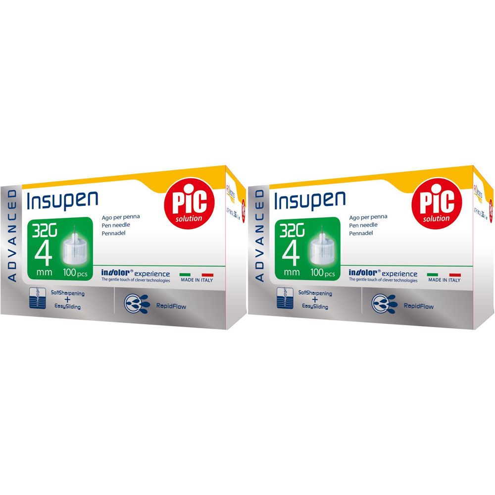 Pic Insupen Advanced 32G 4mm Set da 2