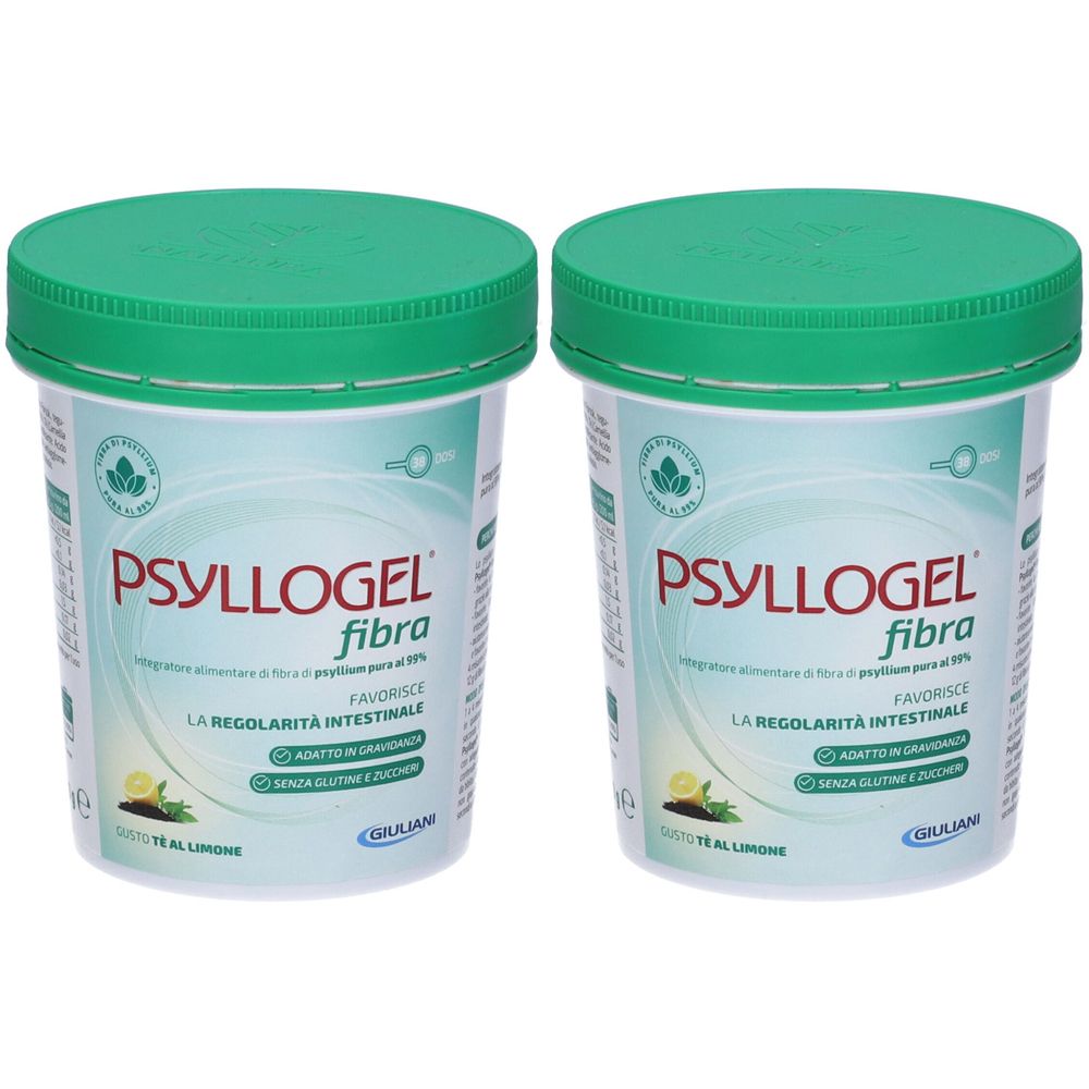 PSYLLOGEL® Fibra Té Al Limone Vaso Set da 2