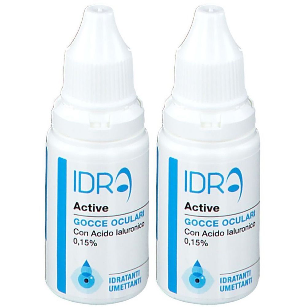 STERILENS® IDRA Active Gocce Oculari Set da 2