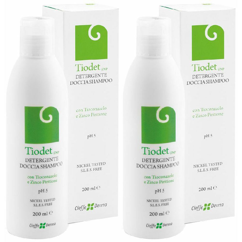 Tiodet-ZNP Detergente Doccia Shampoo Set da 2