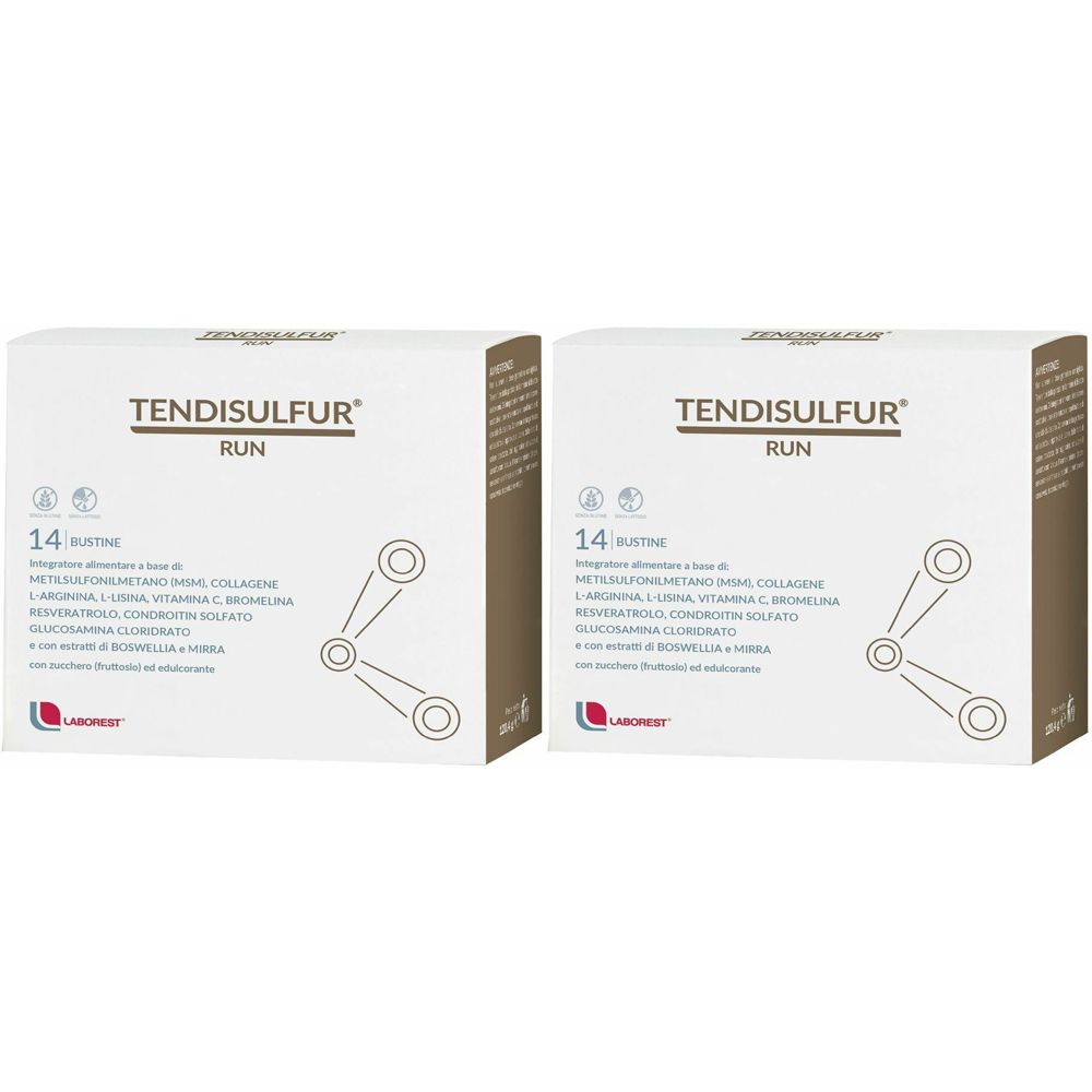 Laborest Tendisulfur Run Bustine Set da 2