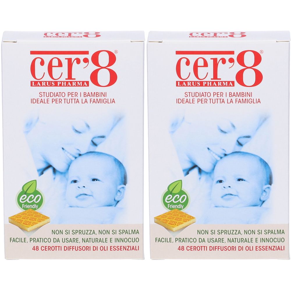 cer'8® Cerotti diffusori di oli essenziali Set da 2