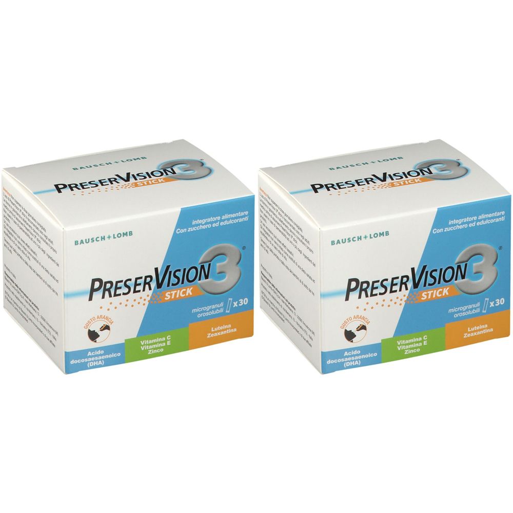 PreserVision 3® Stick Gusto Arancia Set da 2