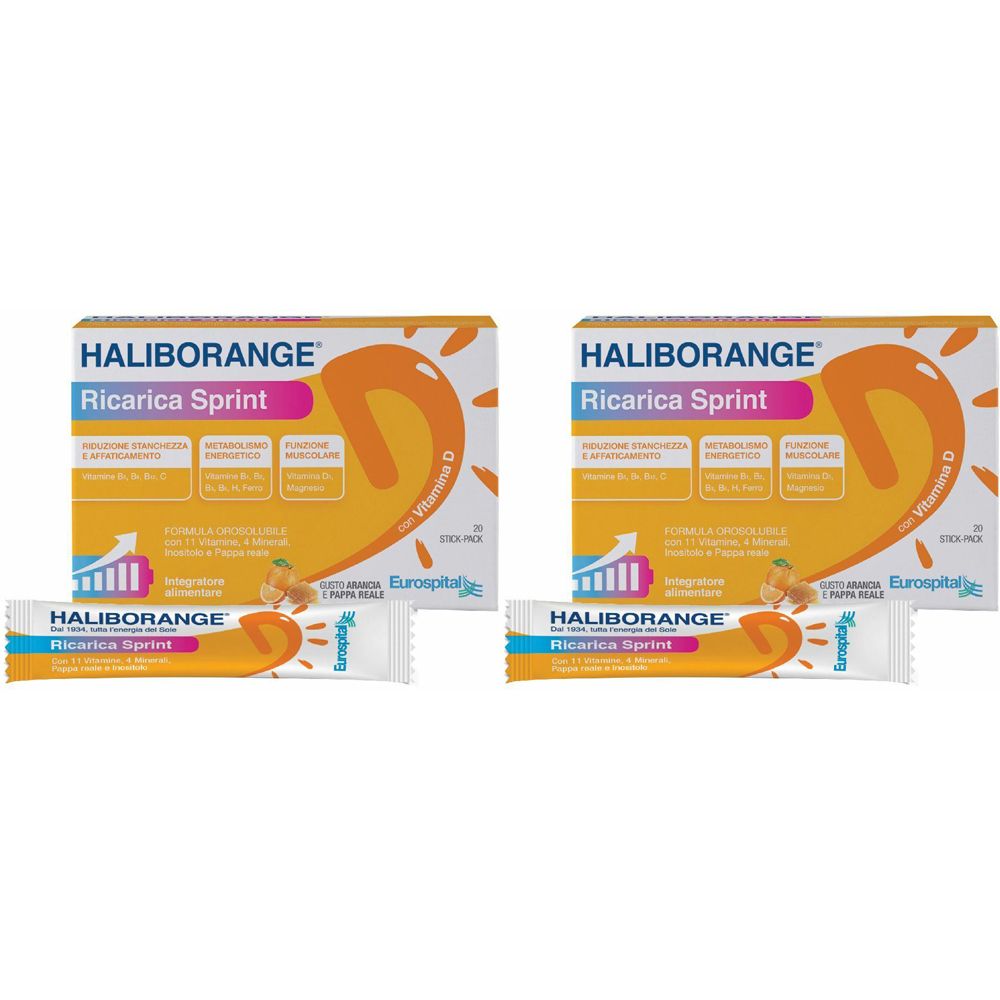 HALIBORANGE Ricarica Sprint Set da 2