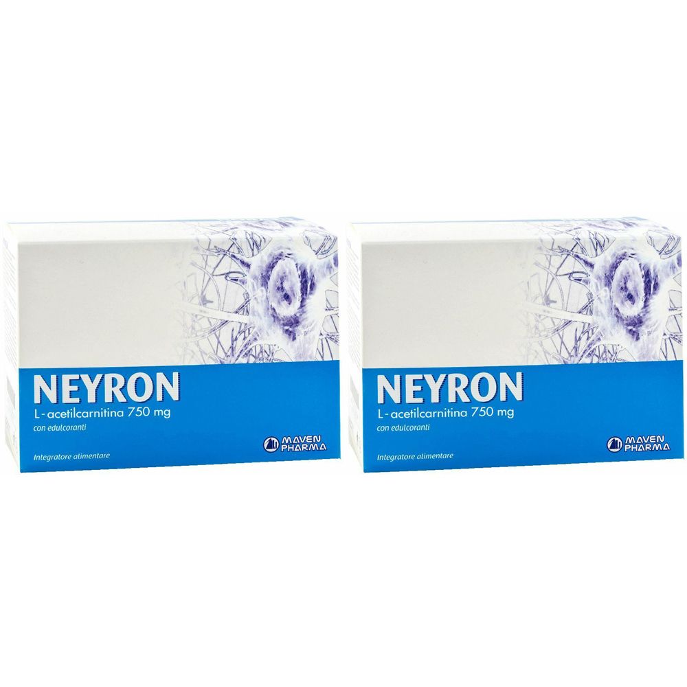 Neyron L-acetilcarnitina 750 mg Set da 2