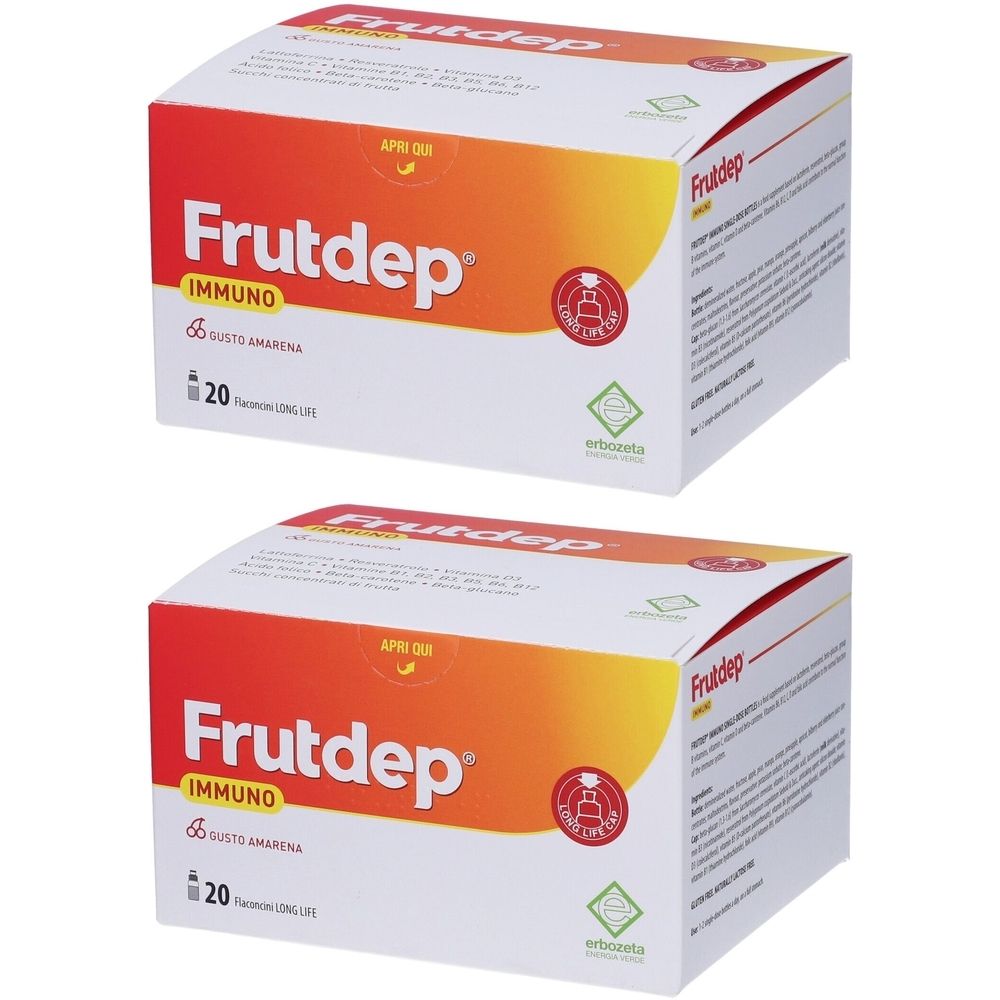 Frutdep® Immuno Flaconcini Set da 2